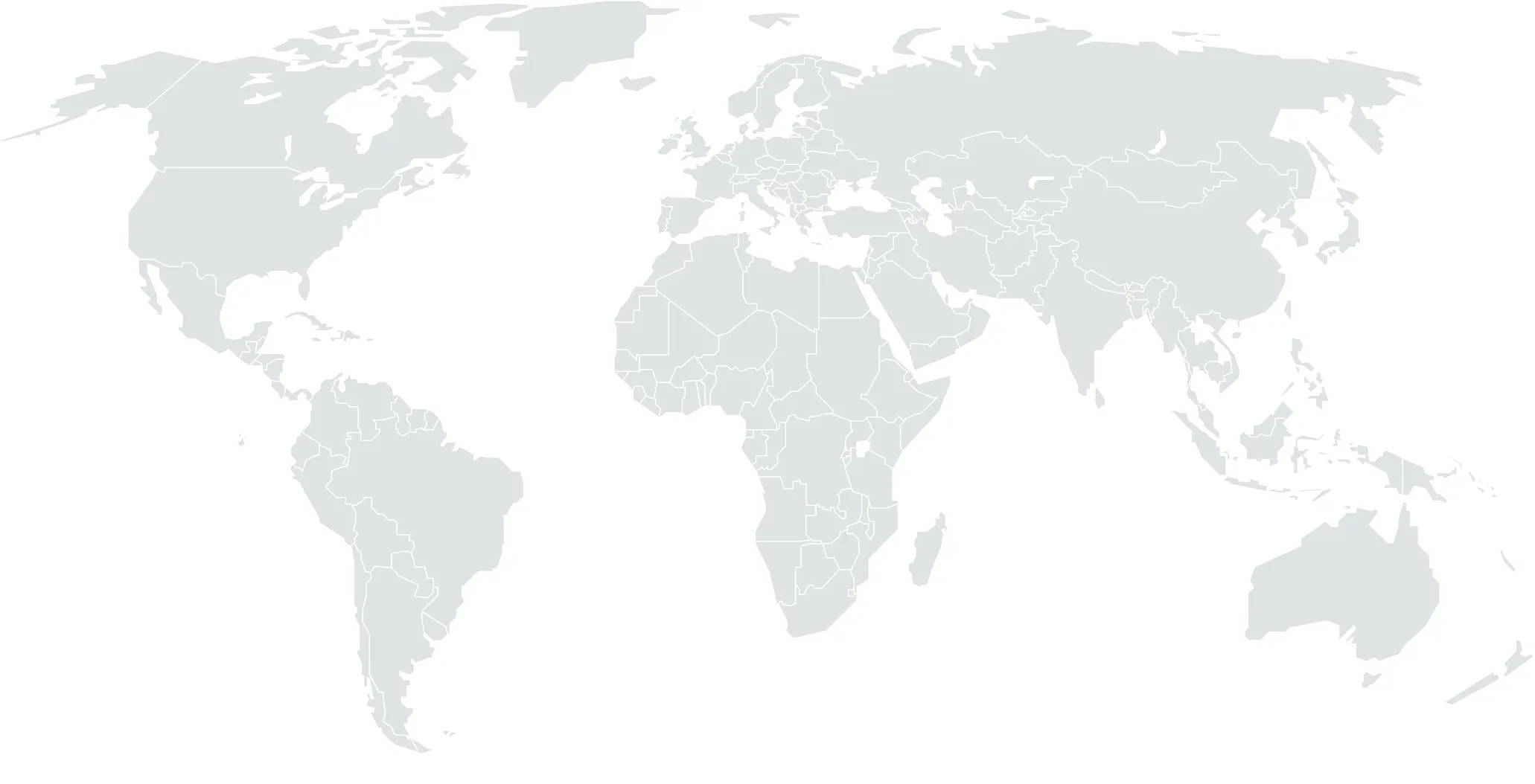 Mapa mundial - Tradeasia
