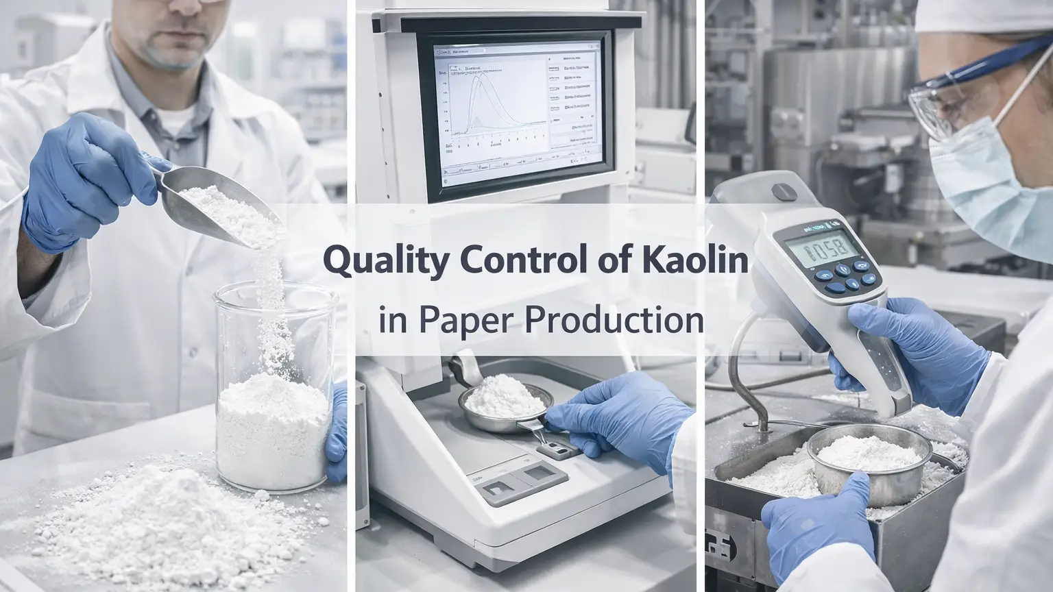 Quality Control of Kaolin in Paper Production