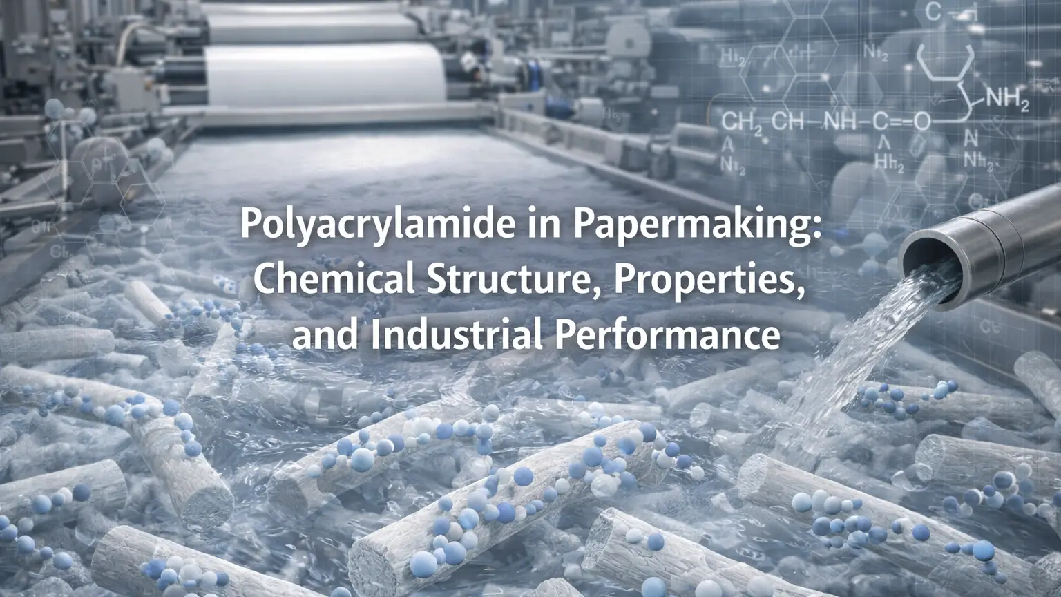 Polyacrylamide in Papermaking: Chemical Structure, Properties, and Industrial Performance