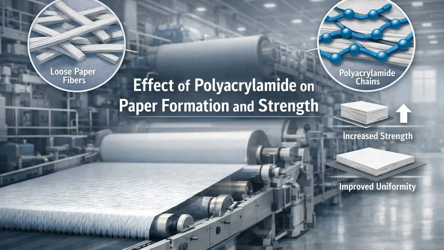 Effect of Polyacrylamide on Paper Formation and Strength