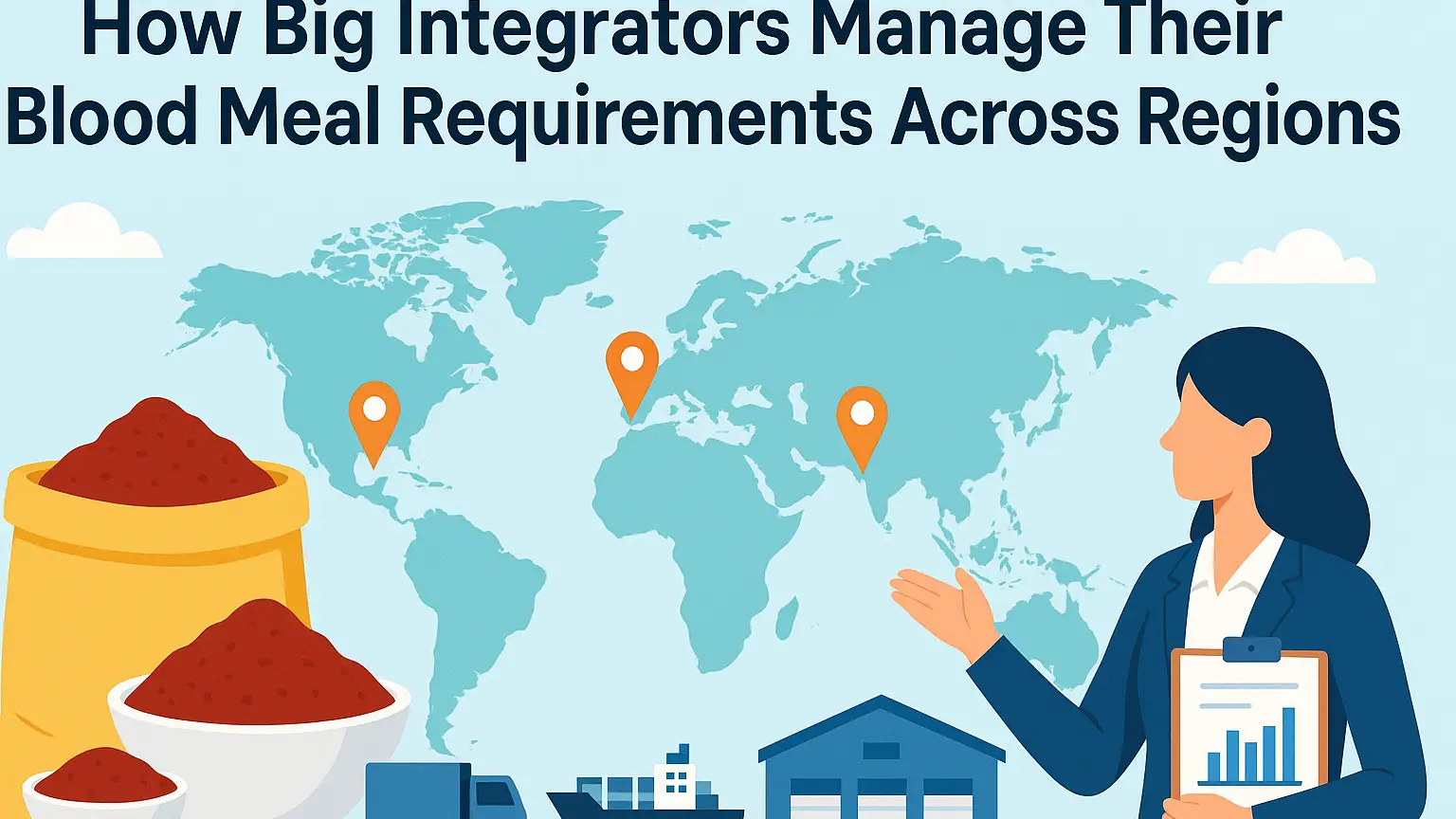 How Big Integrators Manage Their Blood Meal Requirements Across Regions