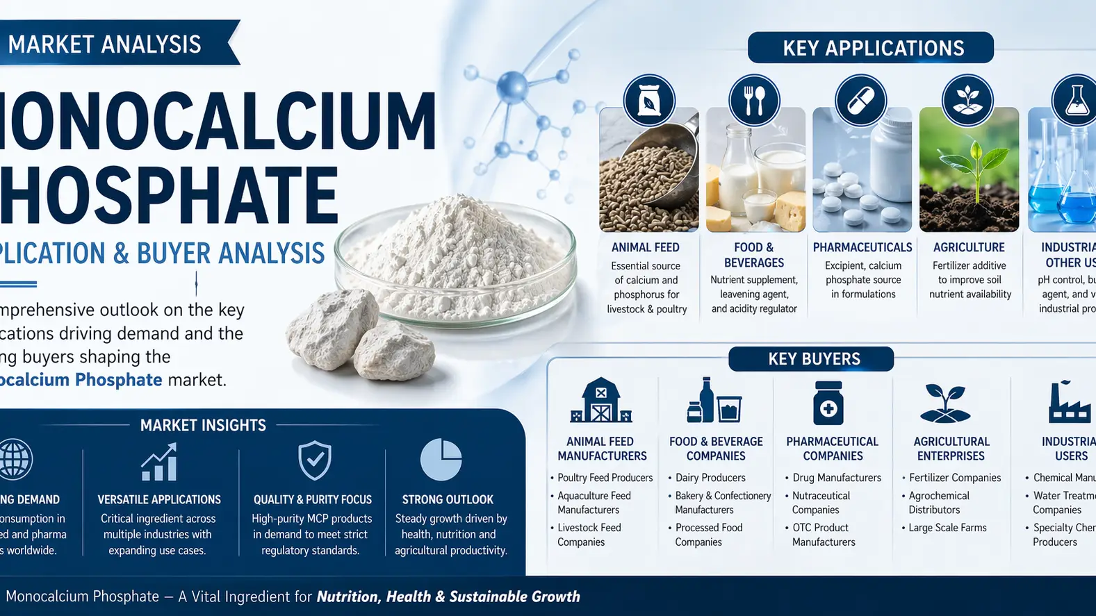 Mono Calcium Phosphate Market 2026: Applications, Buyers and Global Demand