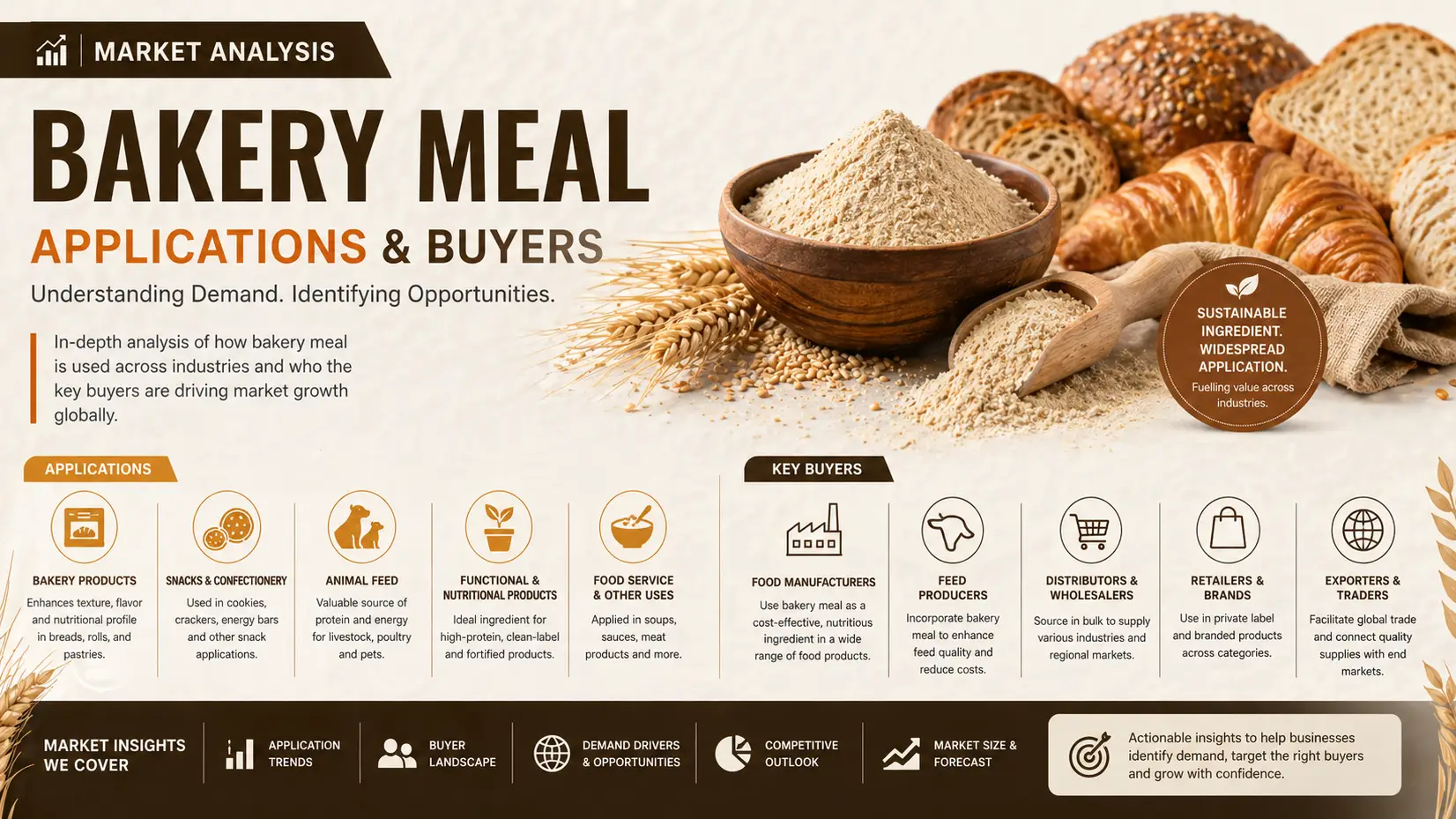 Bakery Meal Market 2026: Applications, Buyers & Global Supply Chain Trends