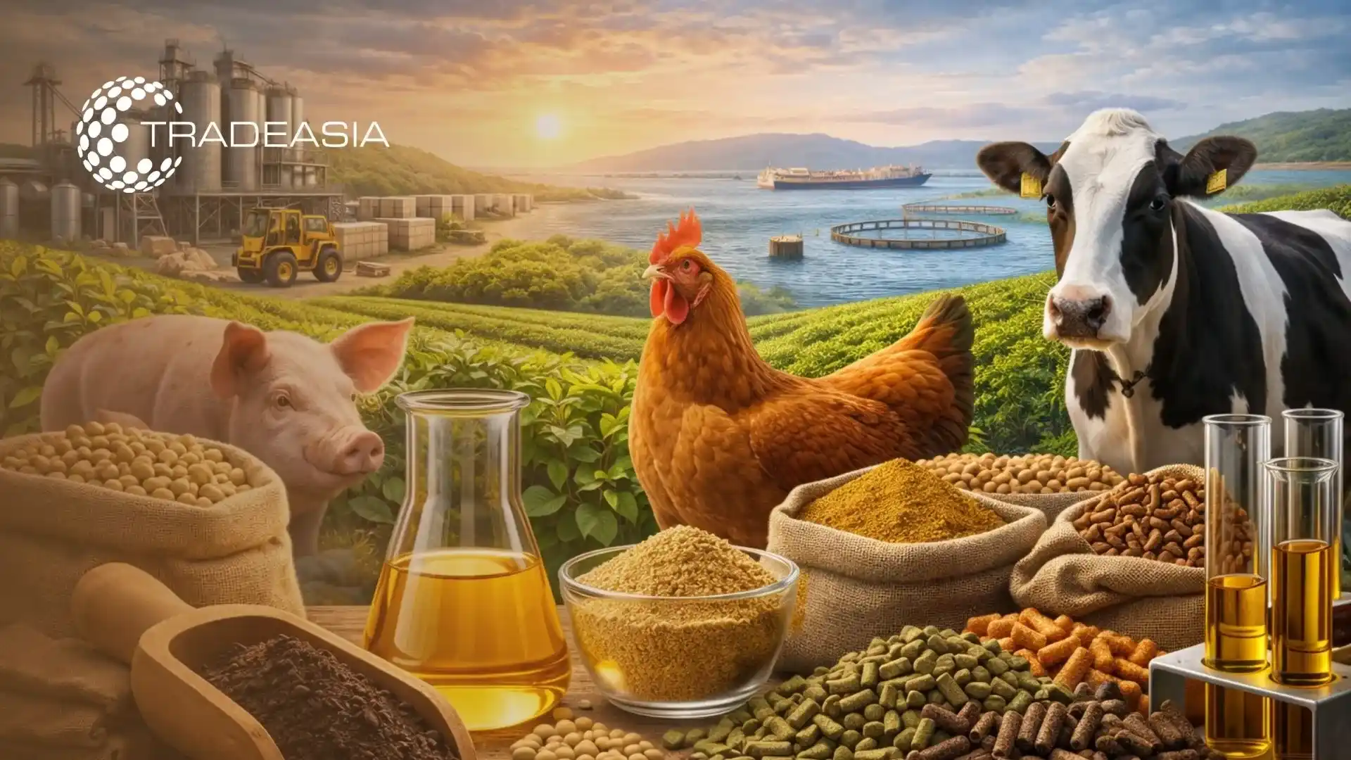 大豆卵磷脂如何提高饲料性能和效率?