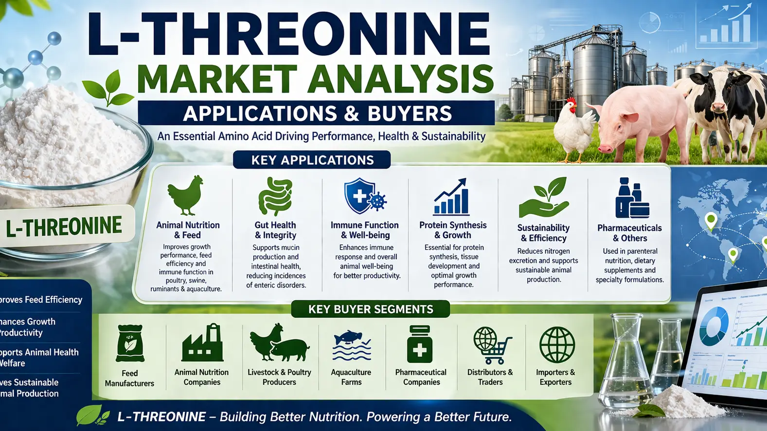 L-Threonine Market 2026: Demand, Pricing, and Key Buyer Insights Globally