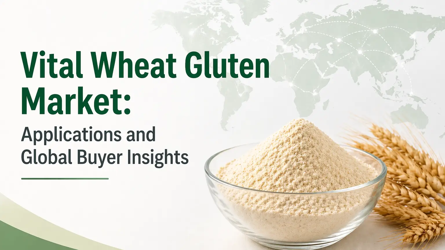 重要的小麦麸质市场:应用和全球买家见解