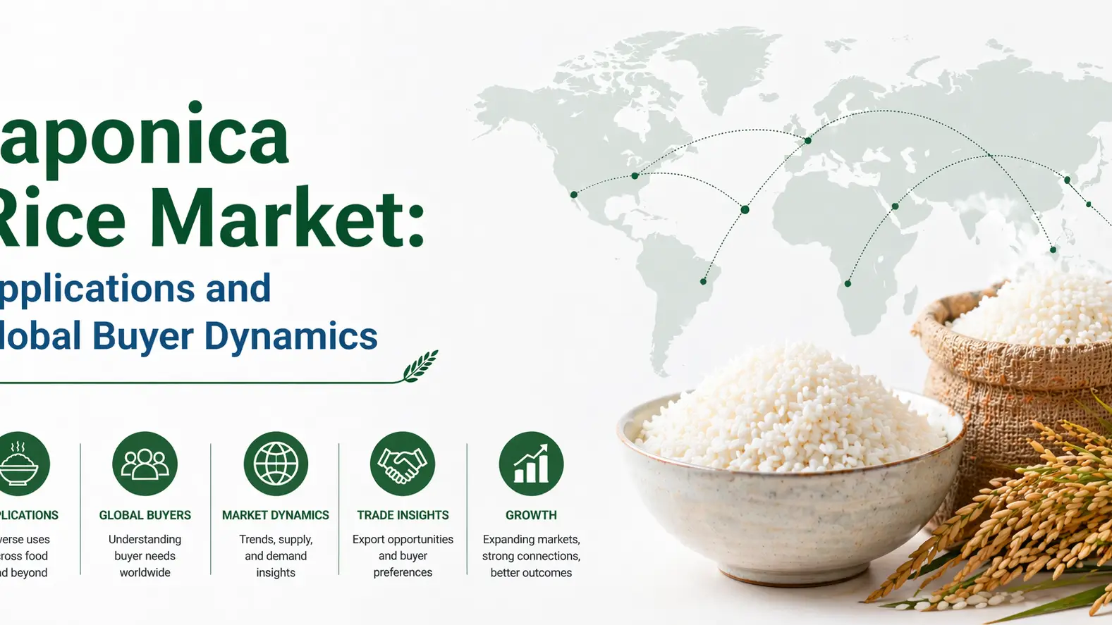 Japonica Rice Market: Applications and Global Buyer Dynamics