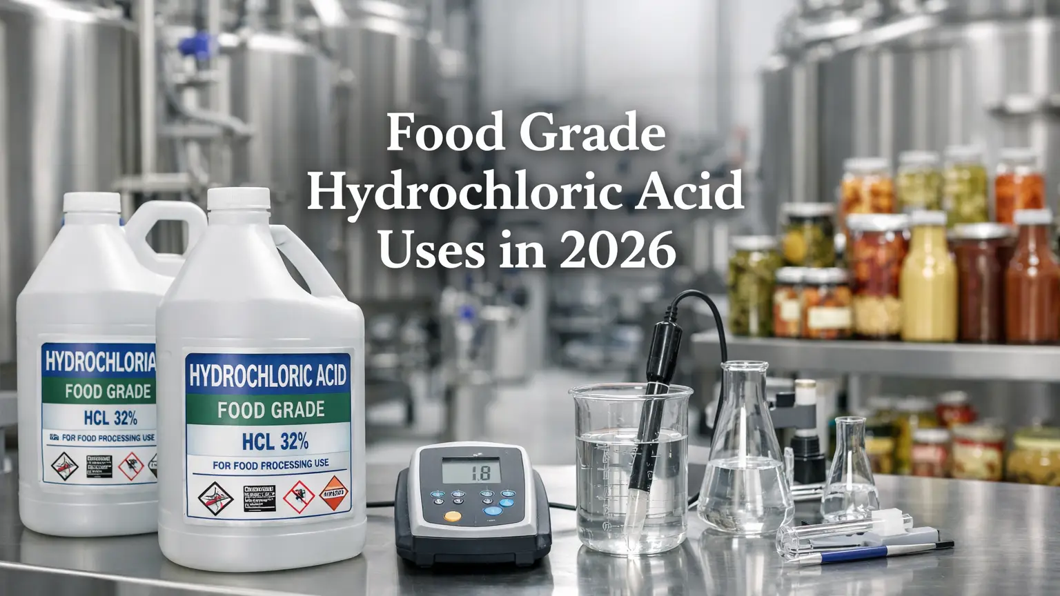 Food Grade Hydrochloric Acid Uses in 2026