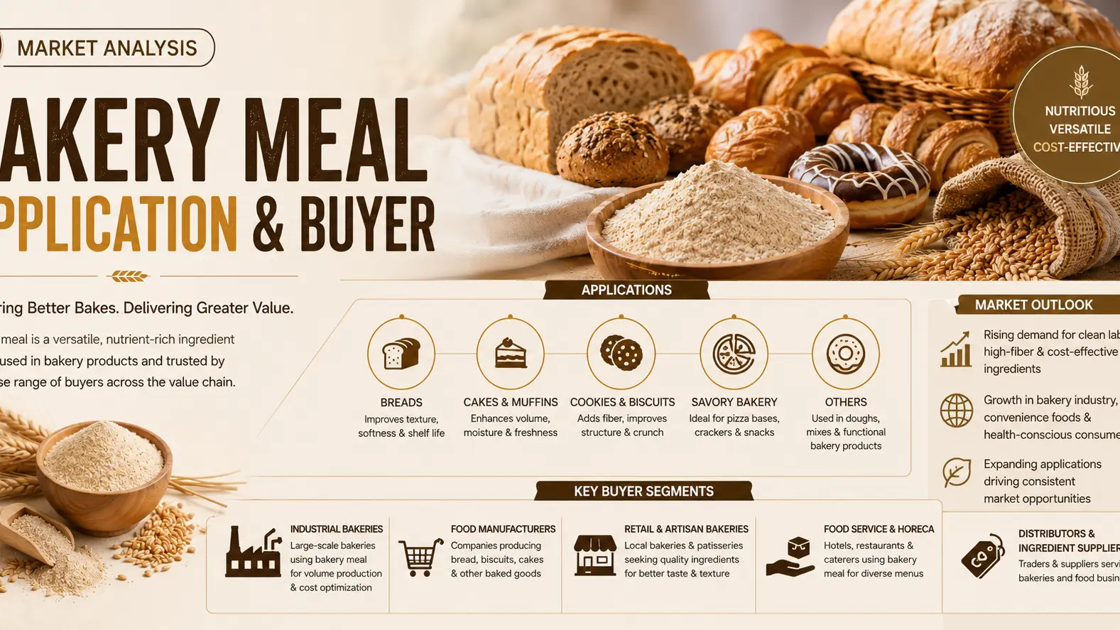 Bakery Meal Market 2026: Applications, Buyers, and Global Feed Growth Outlook