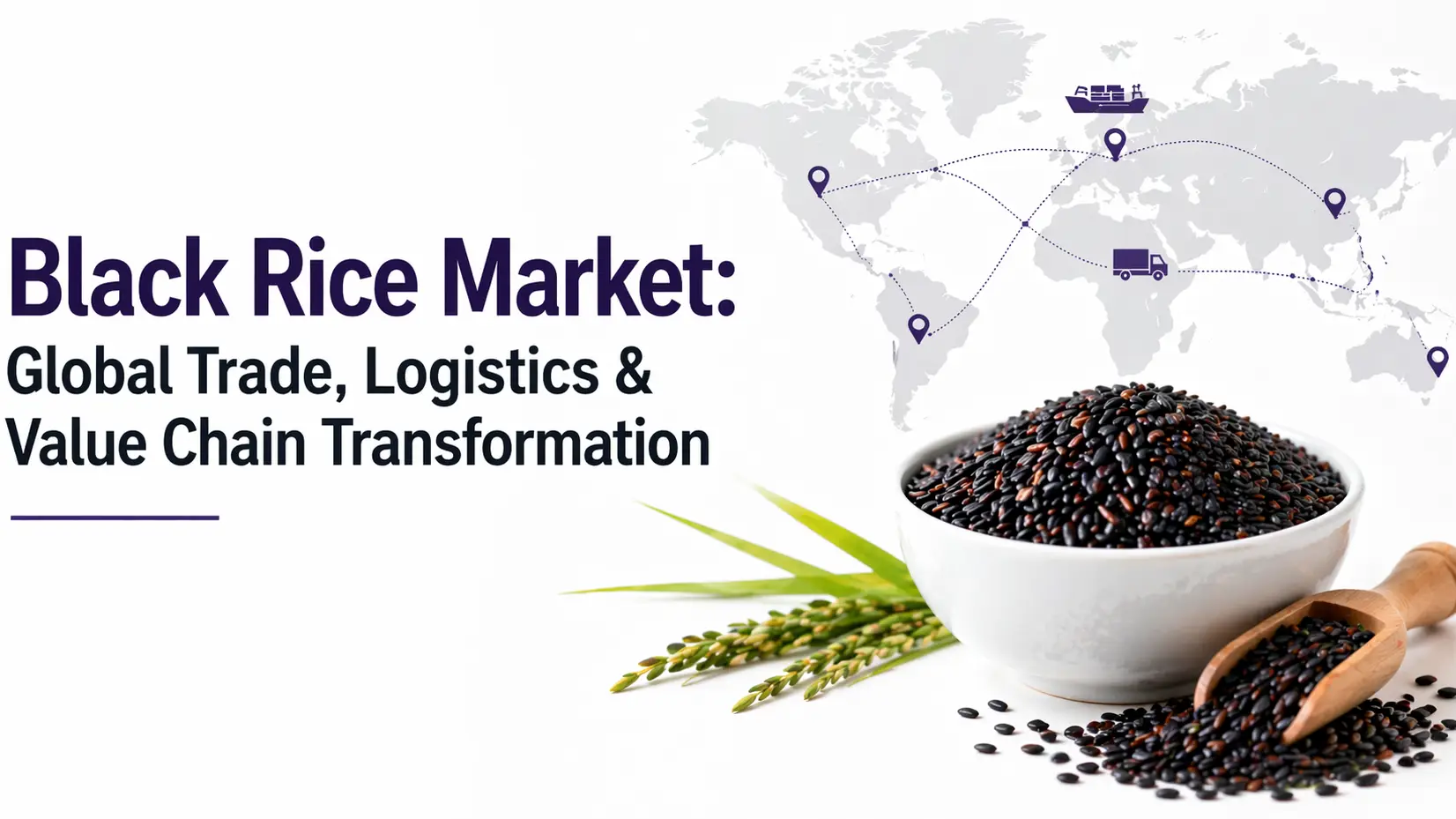 Black Rice Market: Global Trade, Logistics & Value Chain Transformation